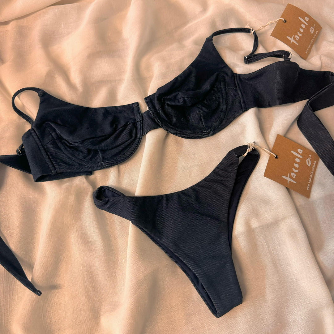 Denim Lycra Set