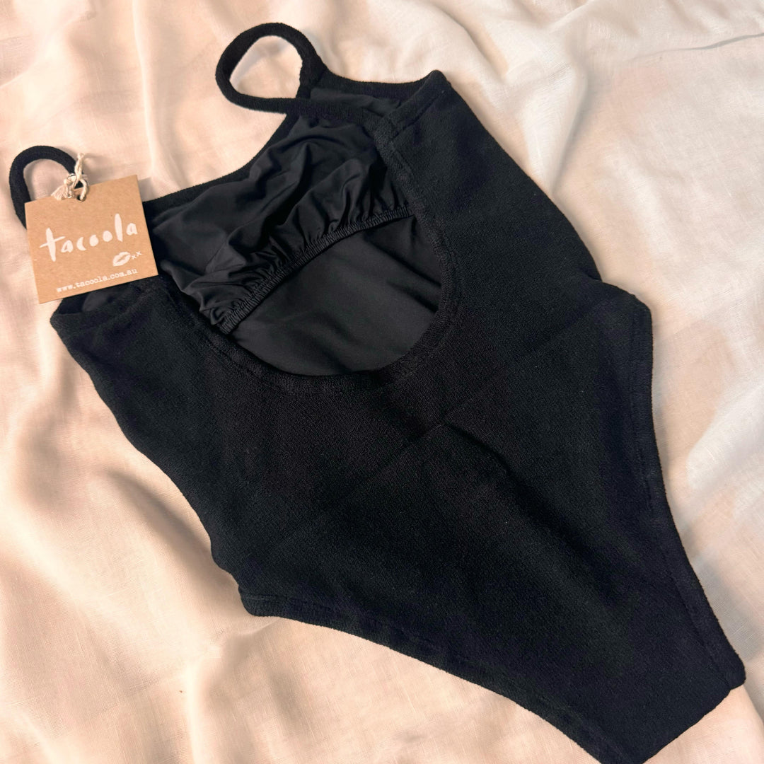Black Missy Onepiece | Medium (10-12)