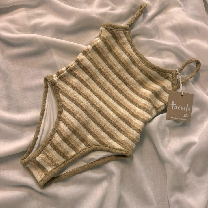 Mocha Stripe Missy Onepiece | Small (8)